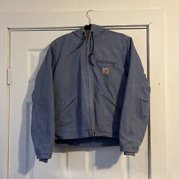 Carhartt Jackets & Coats Rare Blue Carhartt Women Small Sherpa
